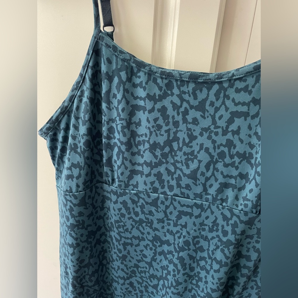 PrAna NWOT Women’s Granite Springs Athleisure Dress Size Small Teal Black - Picture 5 of 12